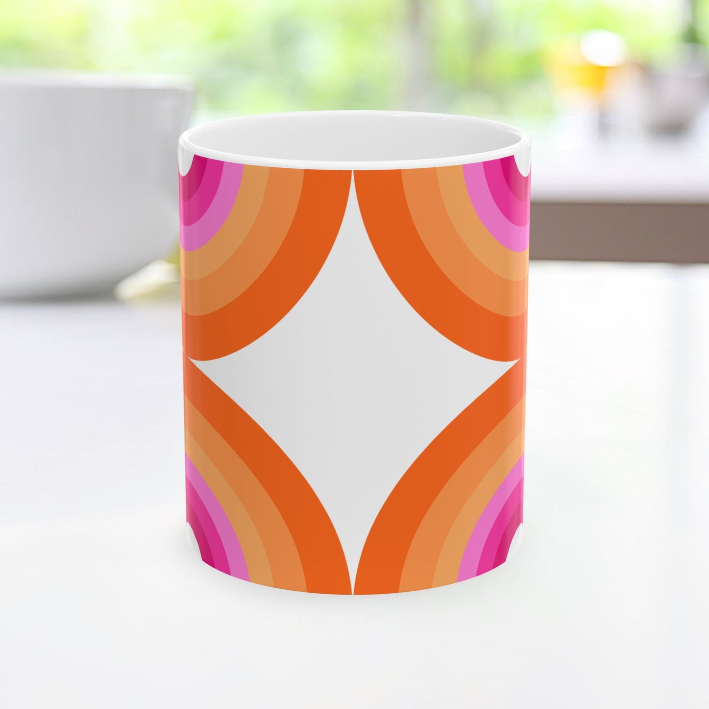 Geo Art Mug – Bold Color, Daily Joy