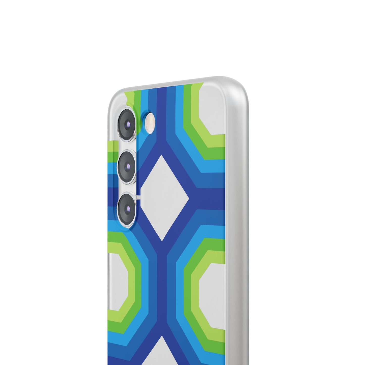 Stylish Geometric Phone Case, Flexible Phone Cover, Unique Modern Design, Perfect Gift, Trendy Accessory, Eco-Friendly Case