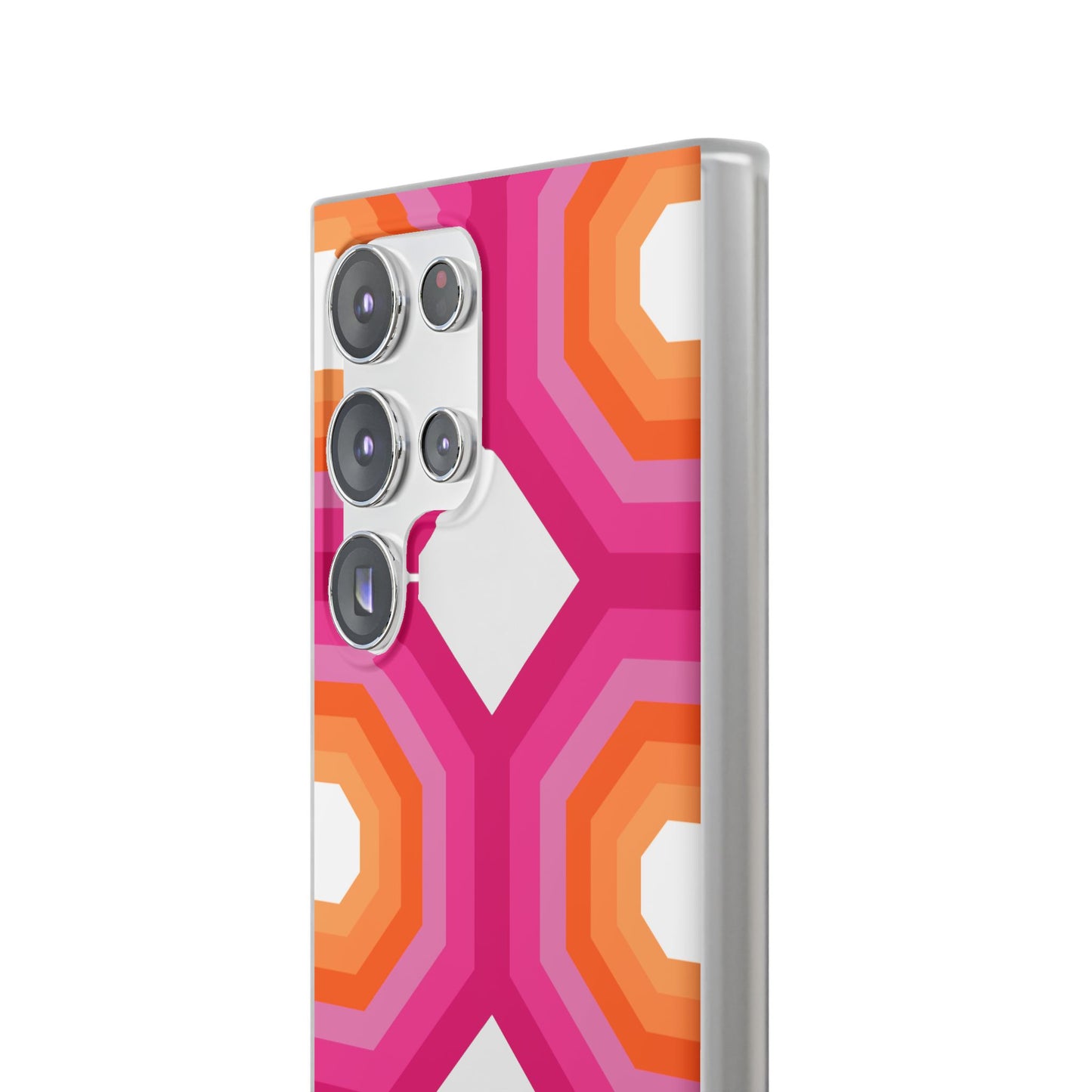 Stylish Geometric Phone Case, Flexible Phone Cover, Unique Modern Design, Perfect Gift, Trendy Accessory, Eco-Friendly Case