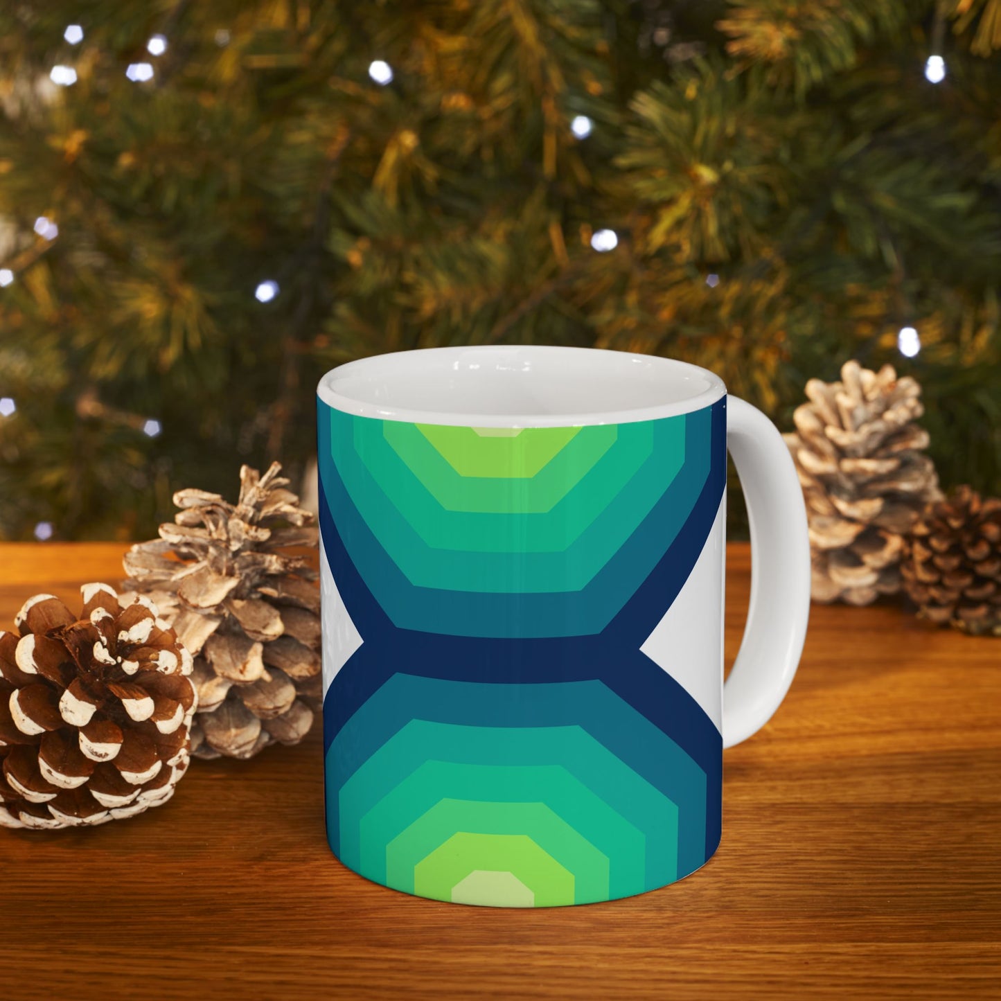 Geo Art Mug – Bold Color, Daily Joy