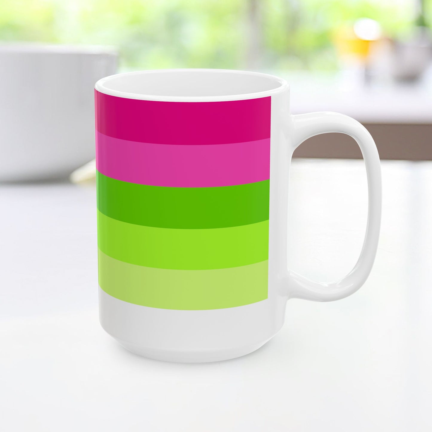 Geo Art Mug – Bold Color, Daily Joy