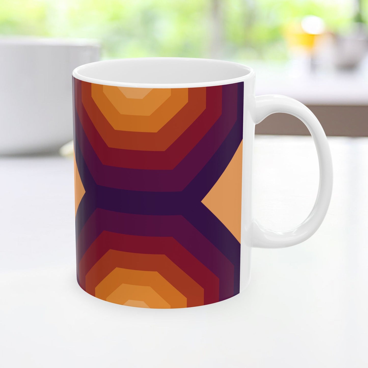 Geo Art Mug – Bold Color, Daily Joy