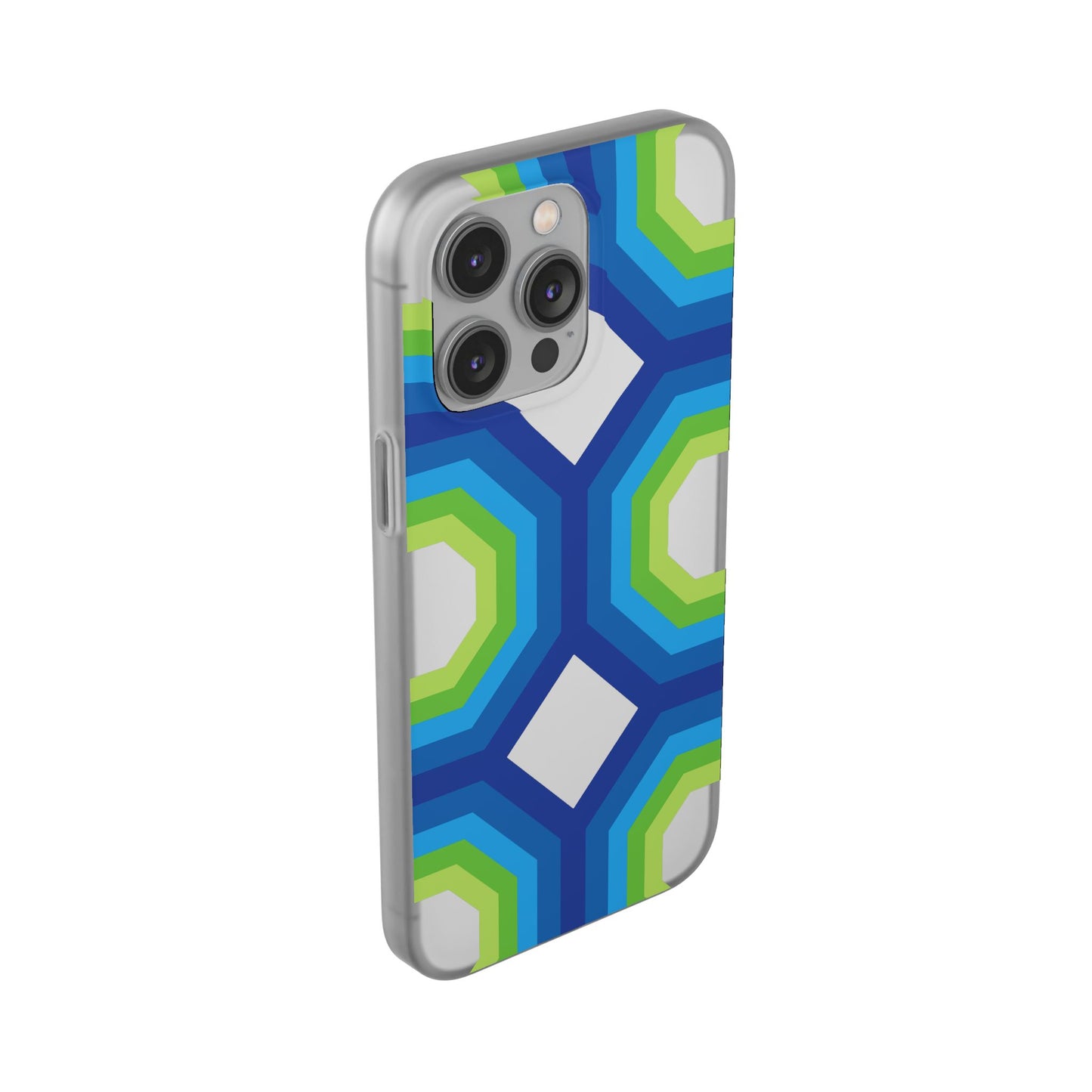 Stylish Geometric Phone Case, Flexible Phone Cover, Unique Modern Design, Perfect Gift, Trendy Accessory, Eco-Friendly Case