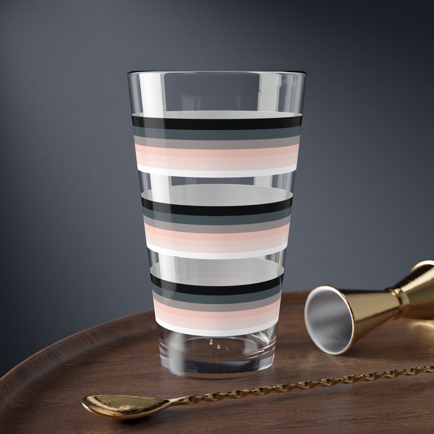 Colorful 16oz Glass – Made for Sippin', Shakin', and Showin' Off