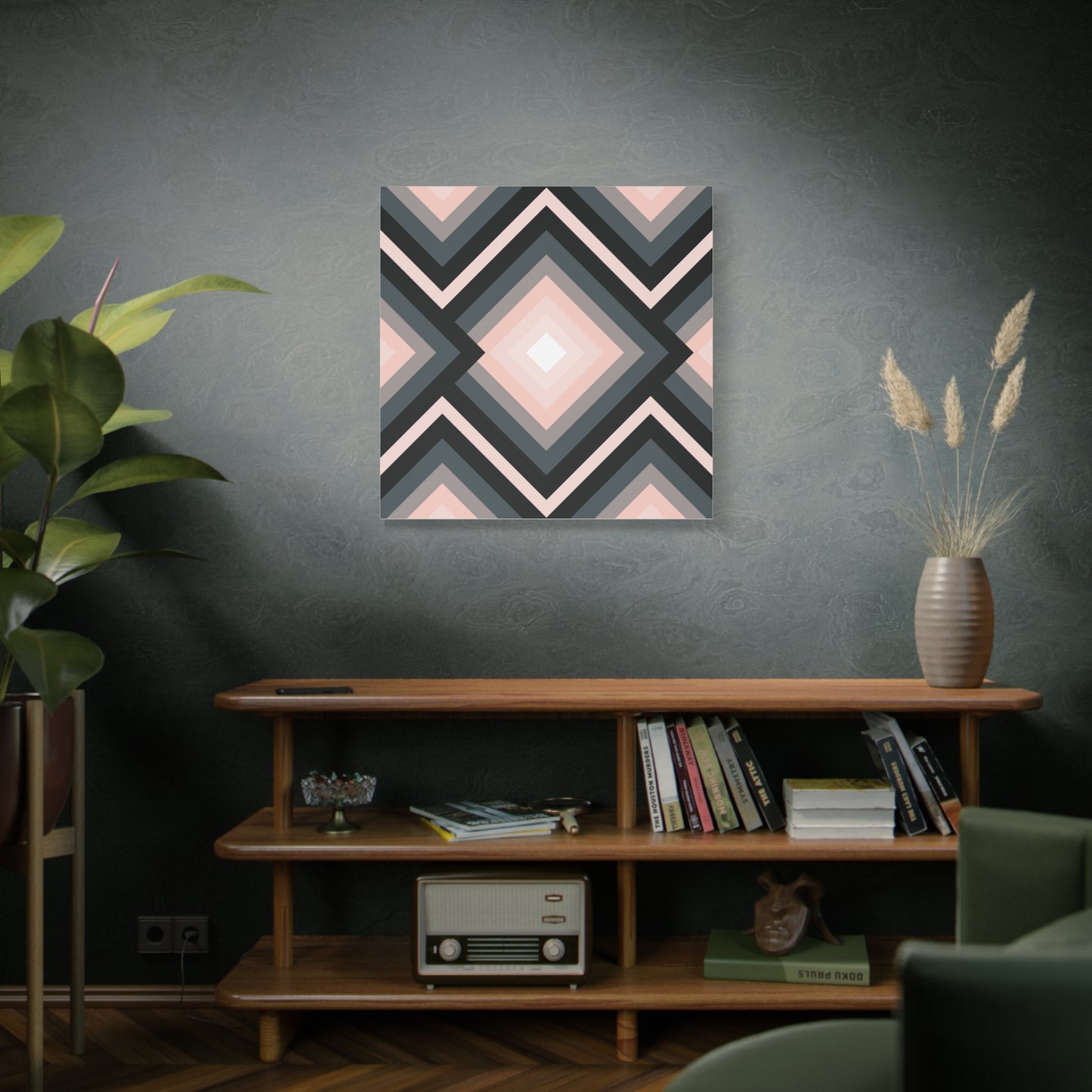 Modern Geometric Canvas Art | Bold Colors, Clean Lines, Creative Energy