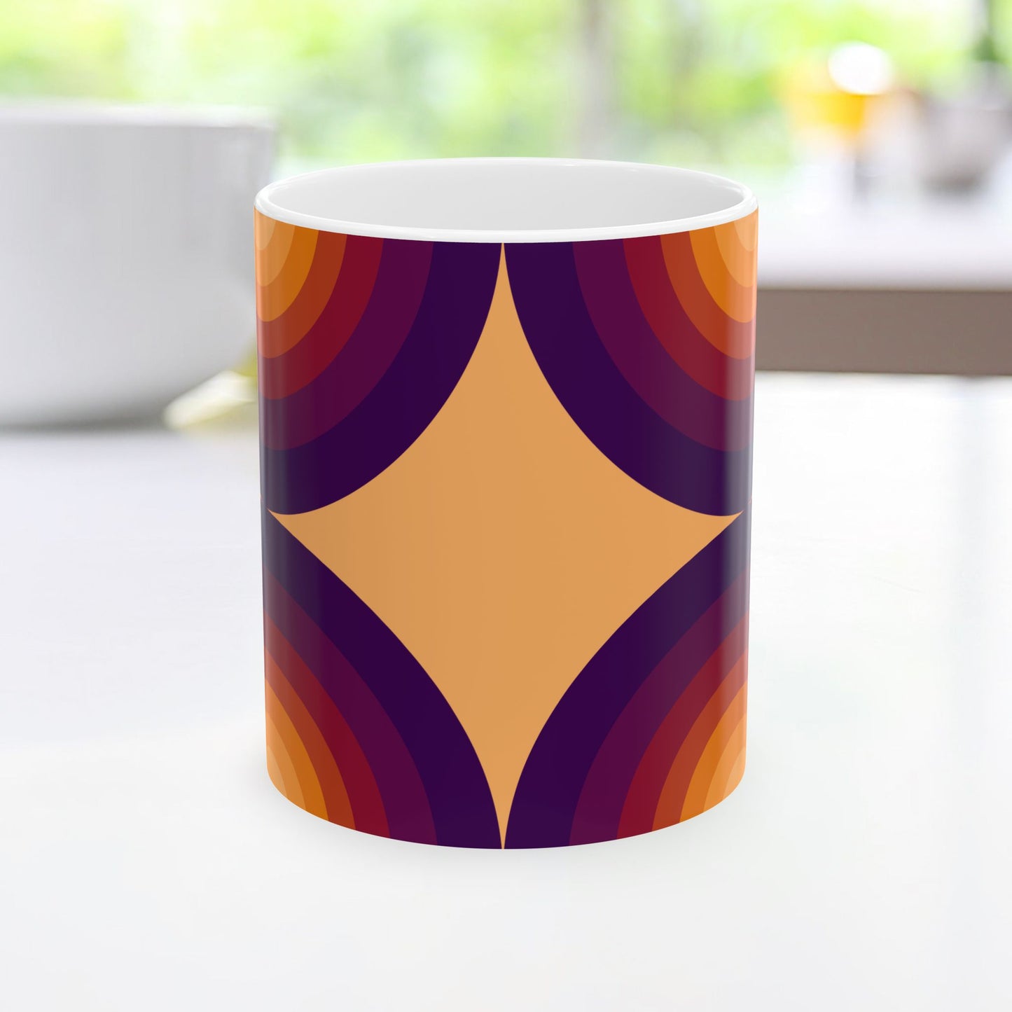 Geo Art Mug – Bold Color, Daily Joy