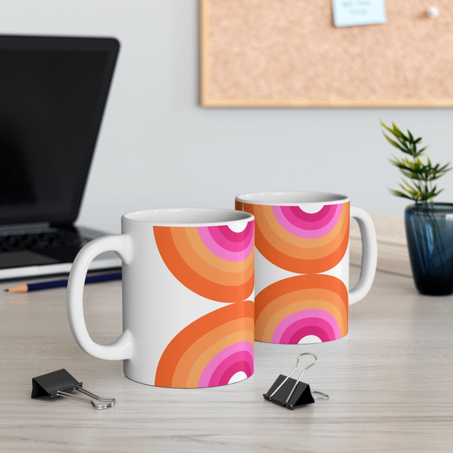 Geo Art Mug – Bold Color, Daily Joy