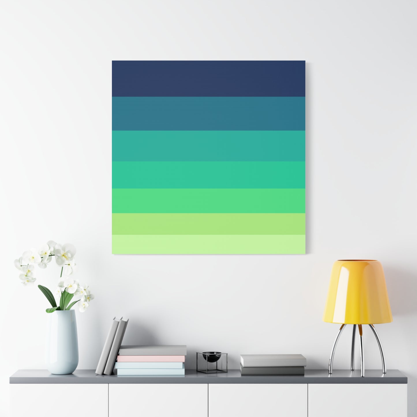 Modern Geometric Canvas Art | Bold Colors, Clean Lines, Creative Energy