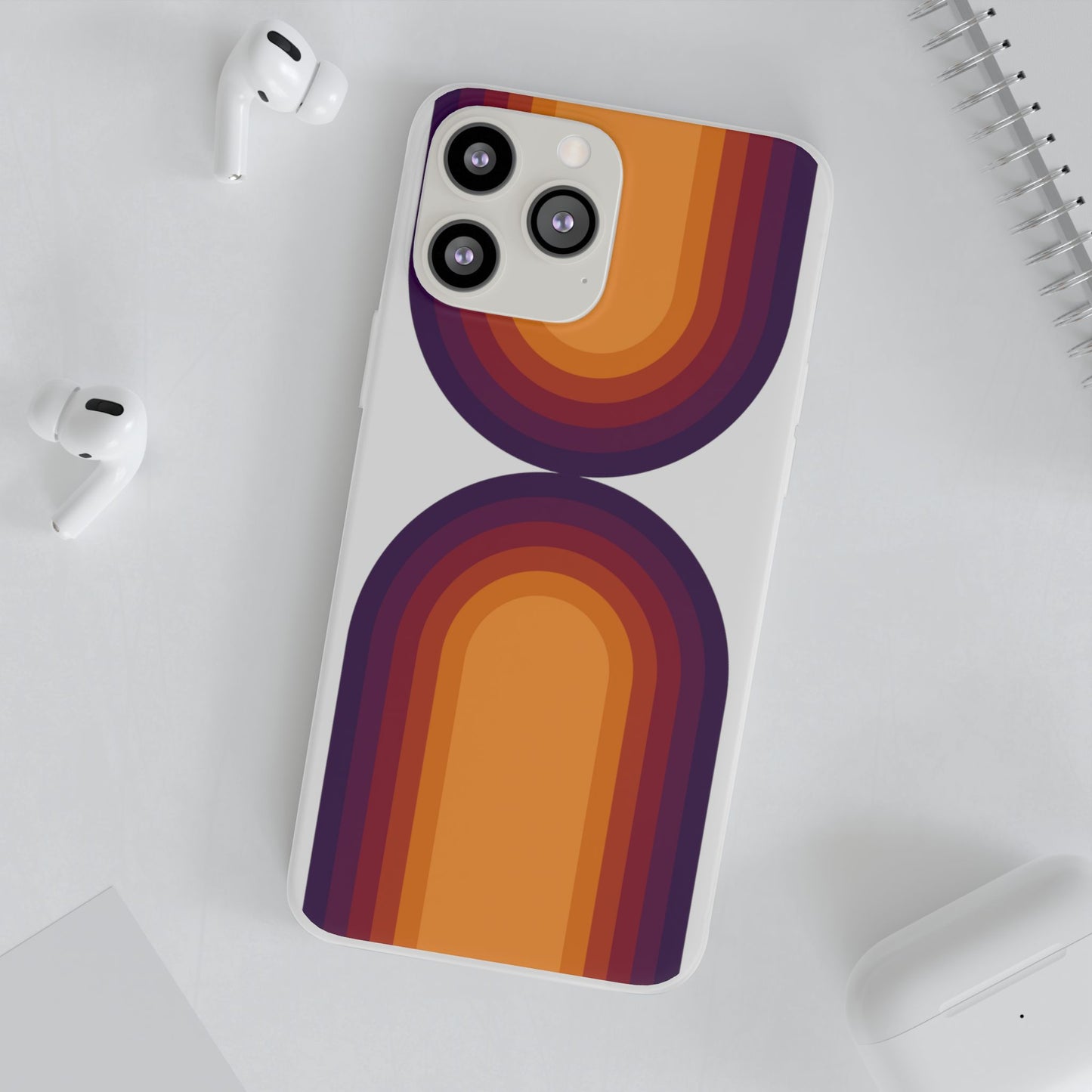 Stylish Geometric Phone Case, Flexible Phone Cover, Unique Modern Design, Perfect Gift, Trendy Accessory, Eco-Friendly Case