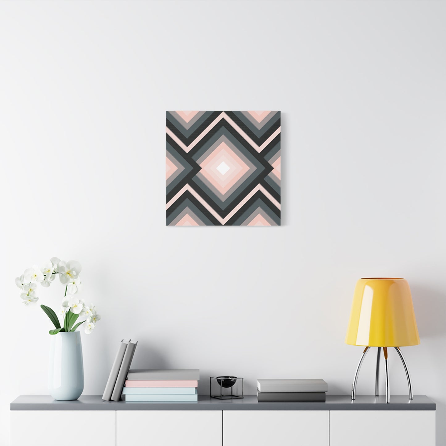 Modern Geometric Canvas Art | Bold Colors, Clean Lines, Creative Energy