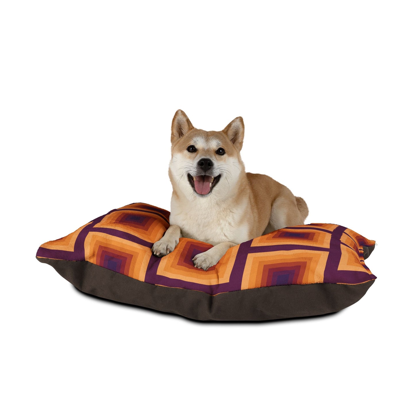 Geo Design Pet Bed – Where Style Meets Snuggle