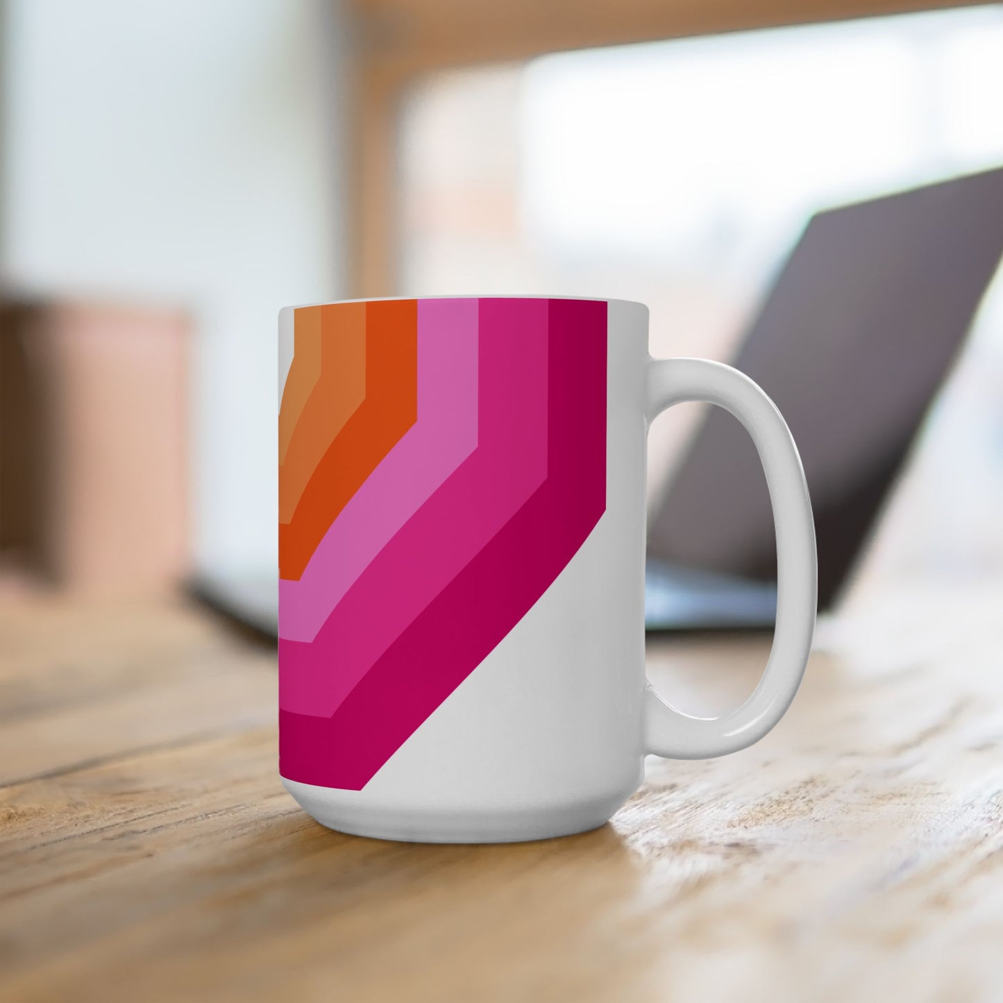 Geo Art Mug – Bold Color, Daily Joy