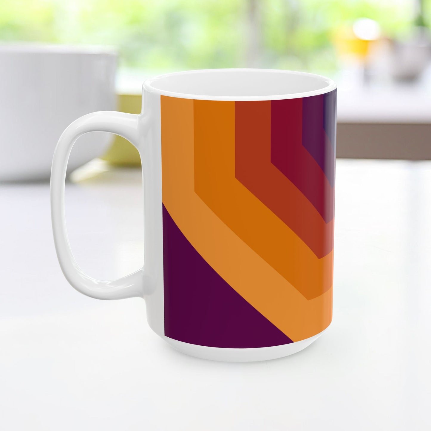 Geo Art Mug – Bold Color, Daily Joy