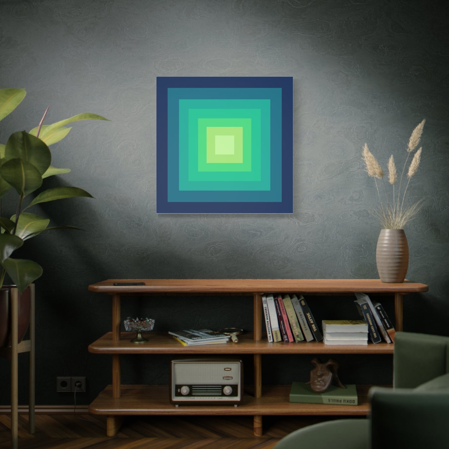 Modern Geometric Canvas Art | Bold Colors, Clean Lines, Creative Energy
