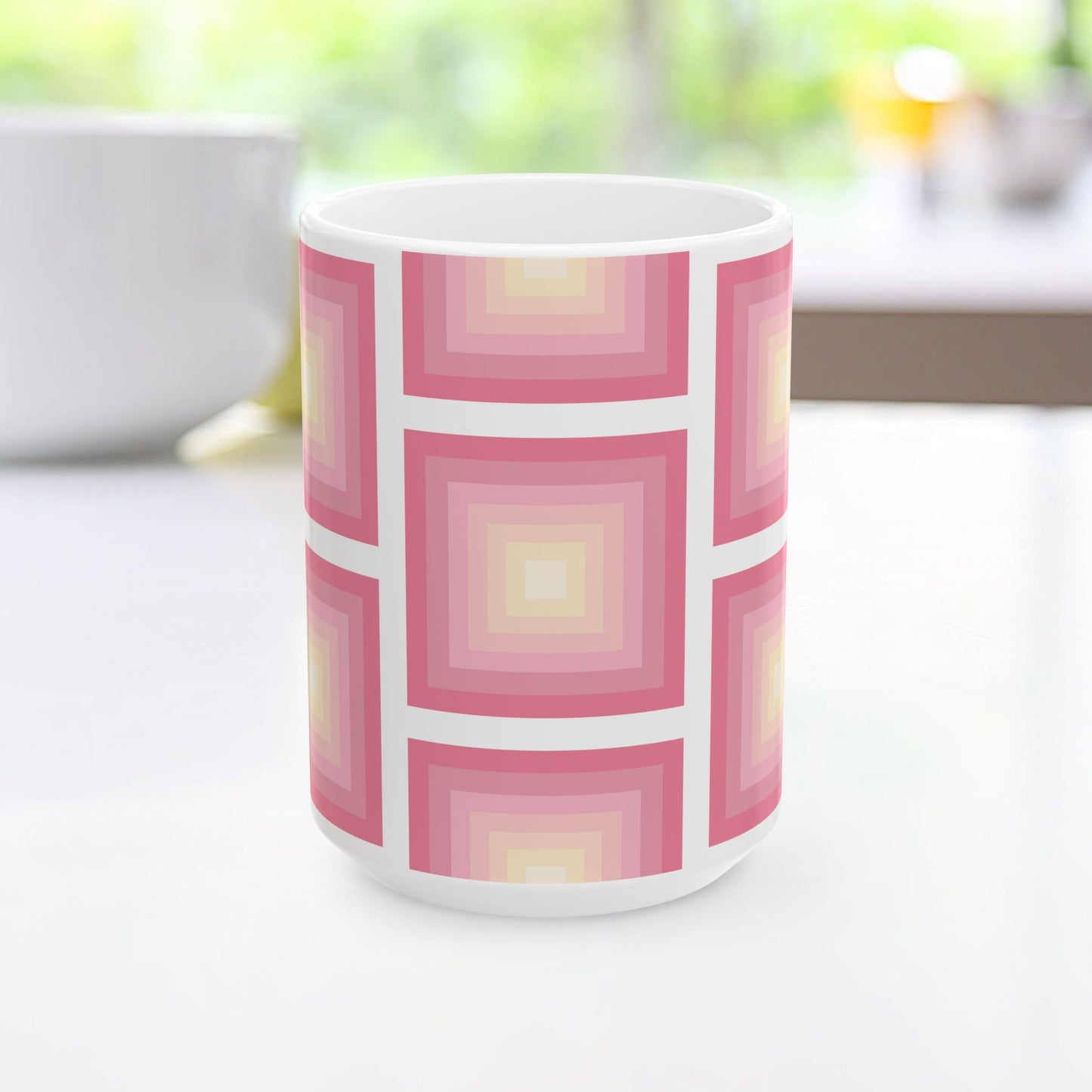 Geo Art Mug – Bold Color, Daily Joy