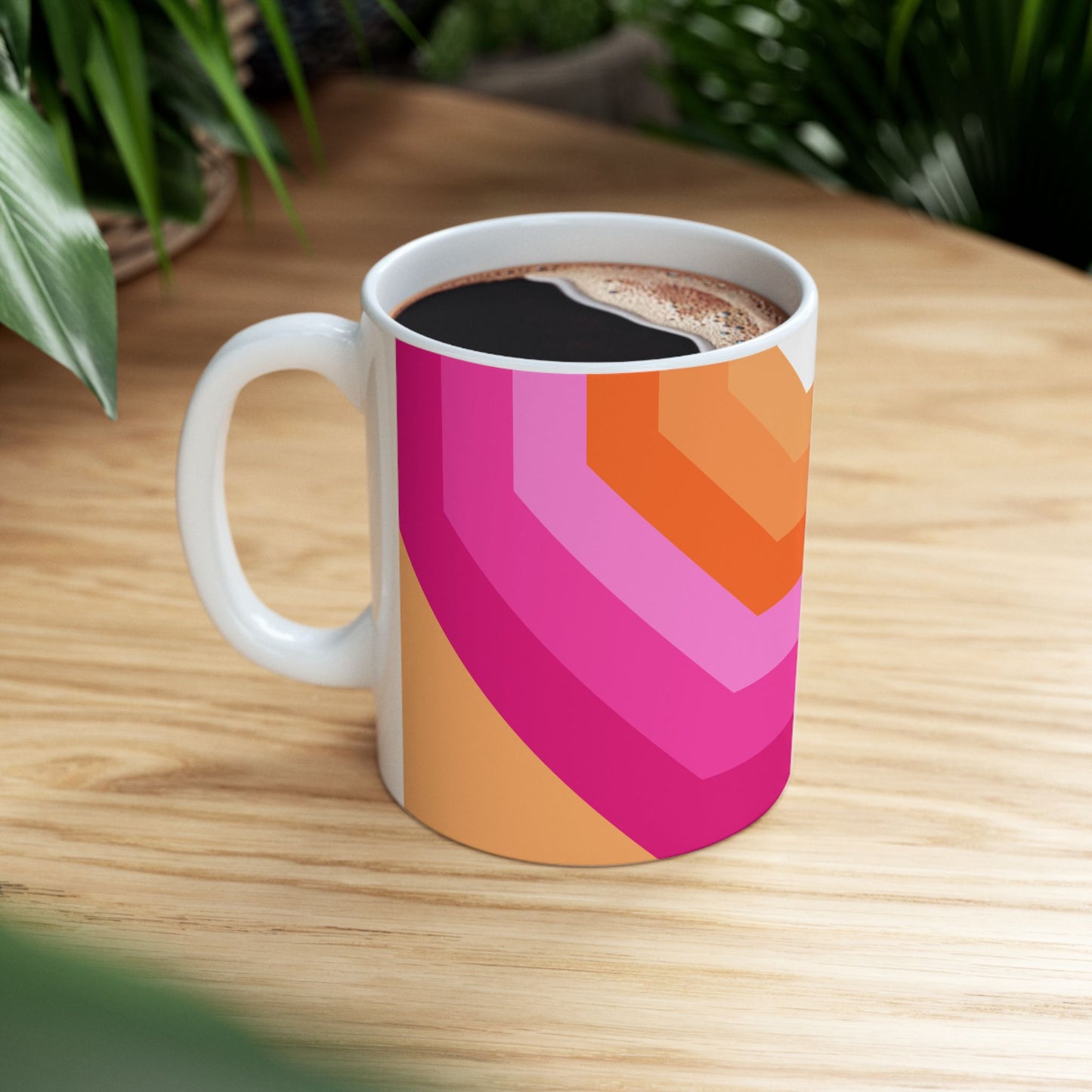 Geo Art Mug – Bold Color, Daily Joy