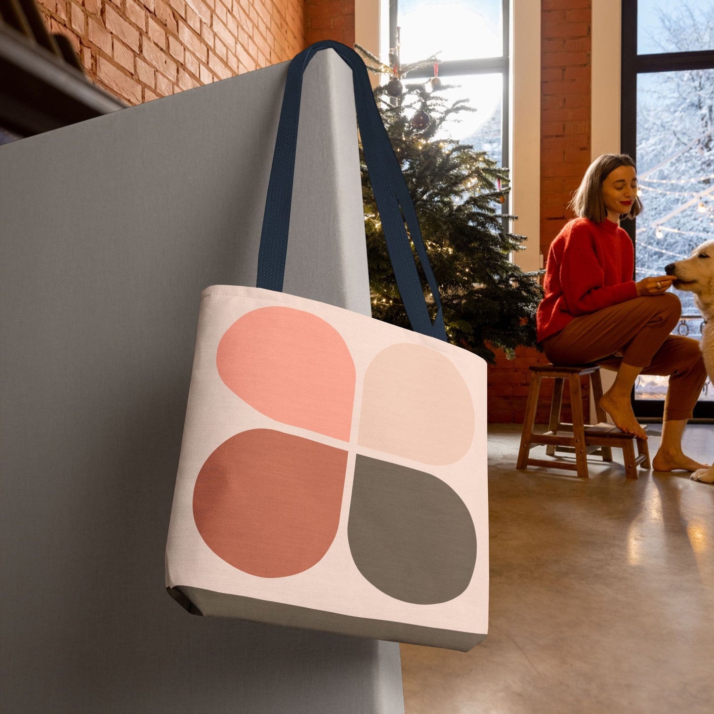 Mod-Boho Clover Tote Bag– 3 sizes | Playful. Modern. Lightweight.