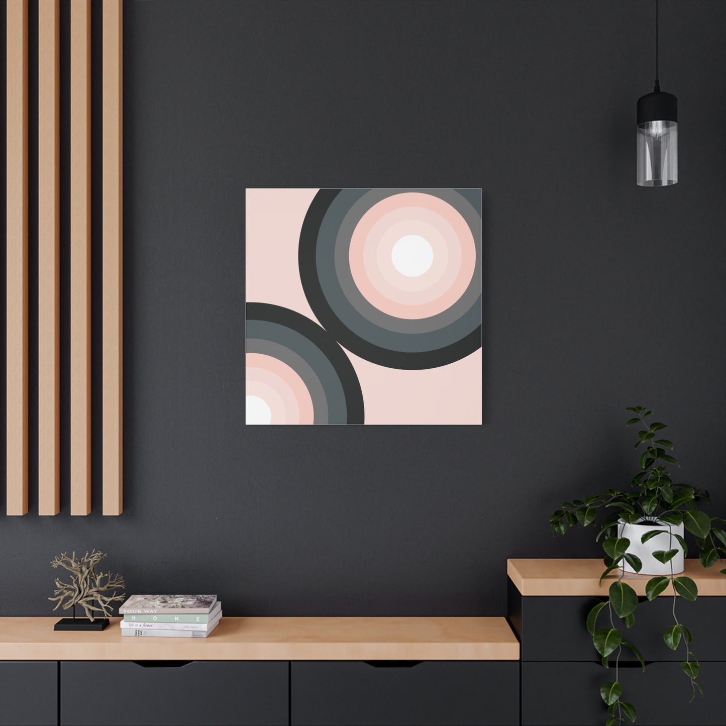 Modern Geometric Canvas Art | Bold Colors, Clean Lines, Creative Energy