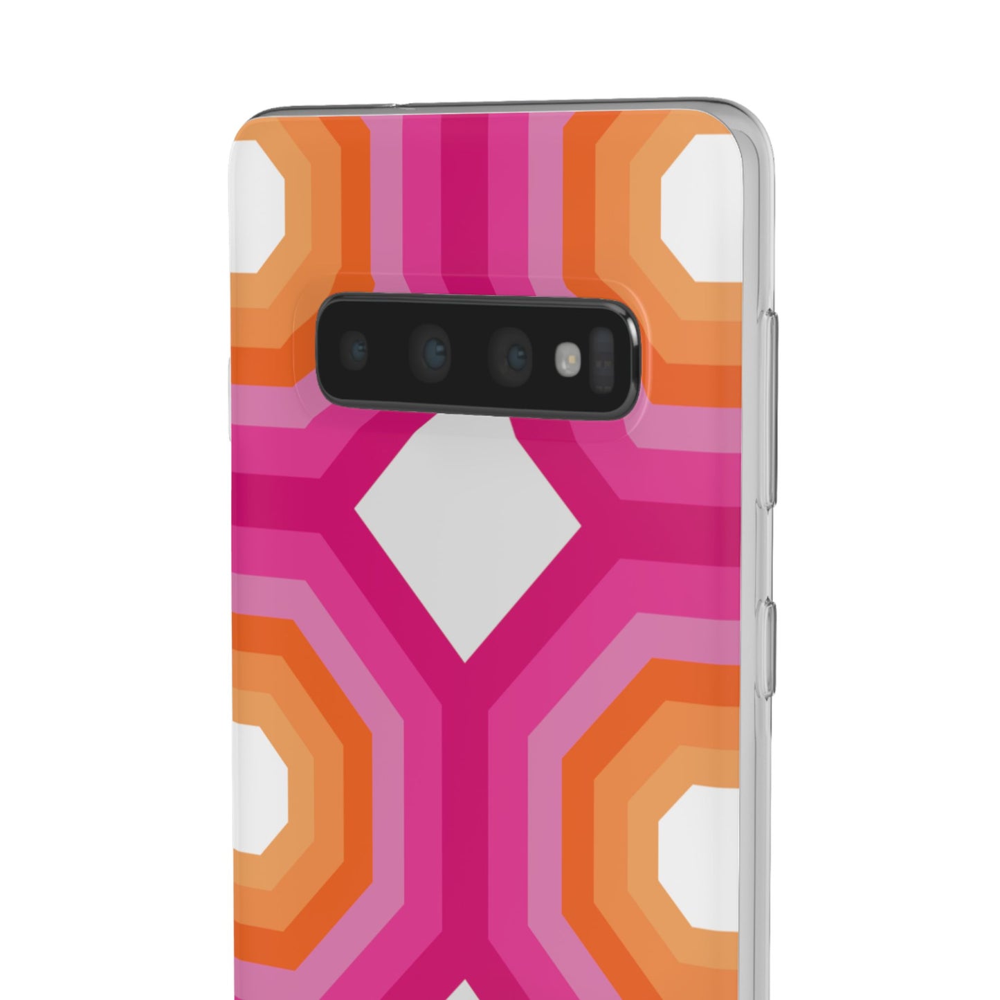 Stylish Geometric Phone Case, Flexible Phone Cover, Unique Modern Design, Perfect Gift, Trendy Accessory, Eco-Friendly Case