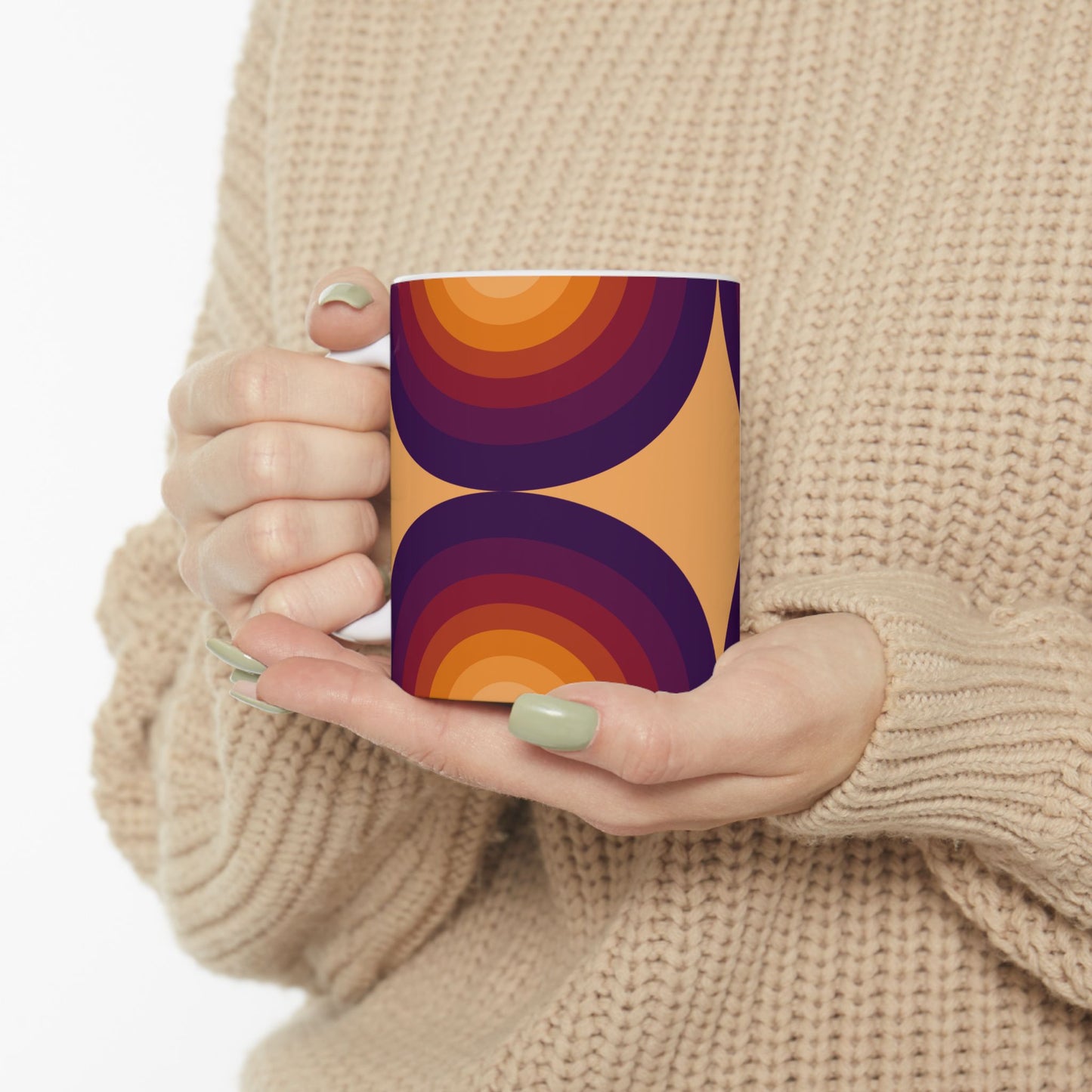 Geo Art Mug – Bold Color, Daily Joy