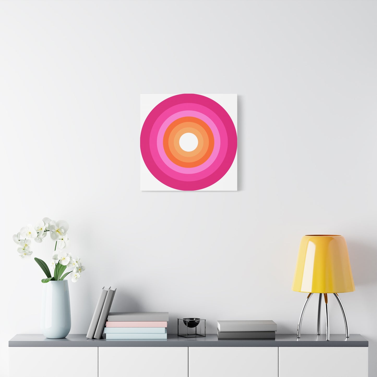 Modern Geometric Canvas Art | Bold Colors, Clean Lines, Creative Energy