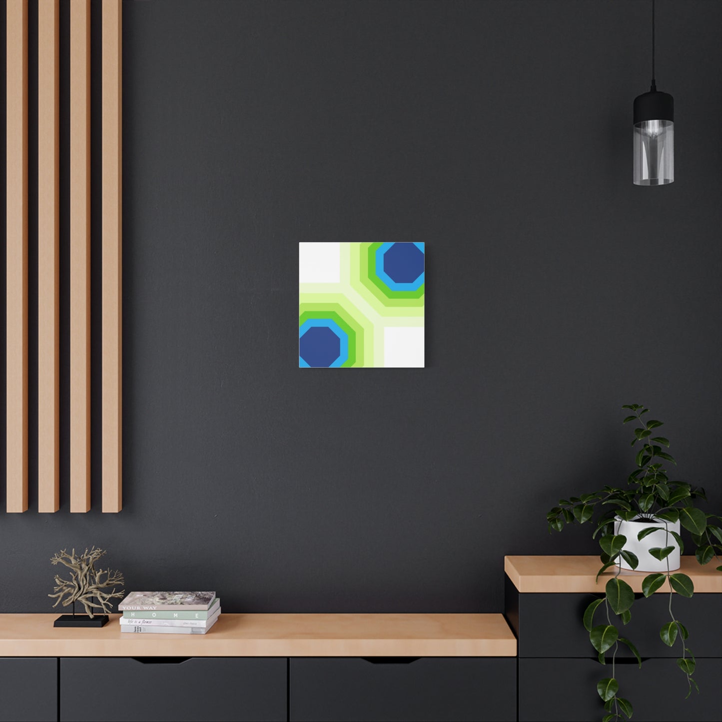Modern Geometric Canvas Art | Bold Colors, Clean Lines, Creative Energy