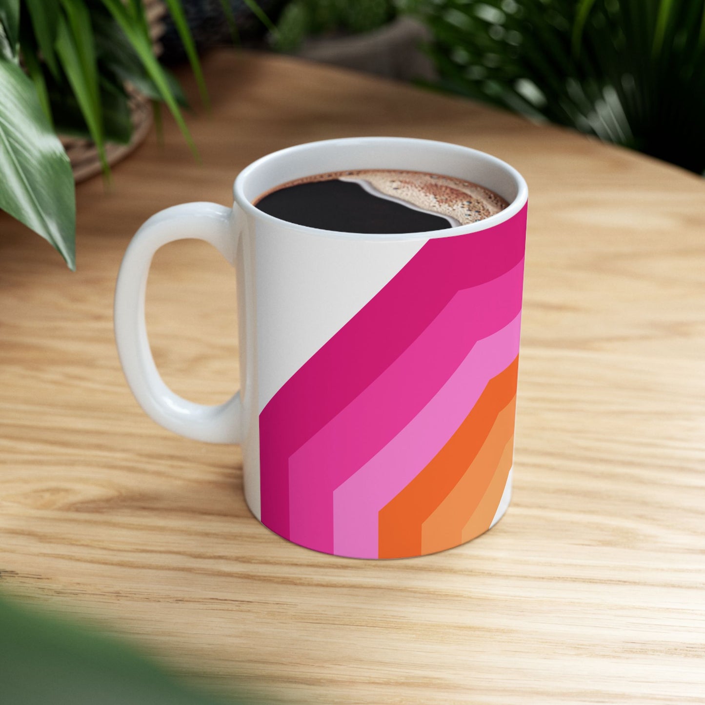 Geo Art Mug – Bold Color, Daily Joy