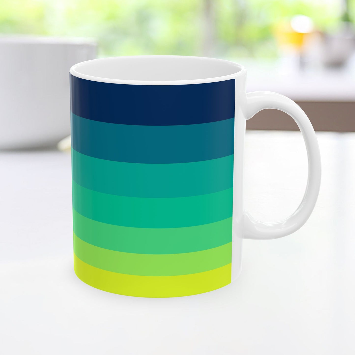 Geo Art Mug – Bold Color, Daily Joy