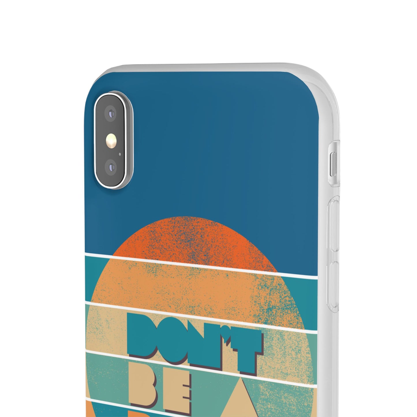 Phone Case - 'Don't Be a Dick' Retro 70s style