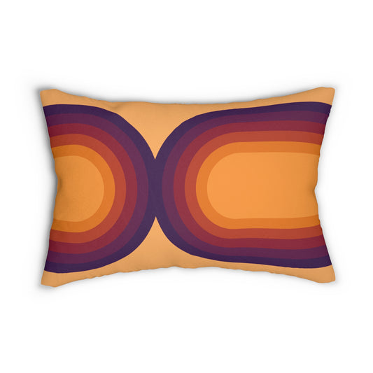 Geometric Lumbar Pillow | Bold Style, Everyday Comfort
