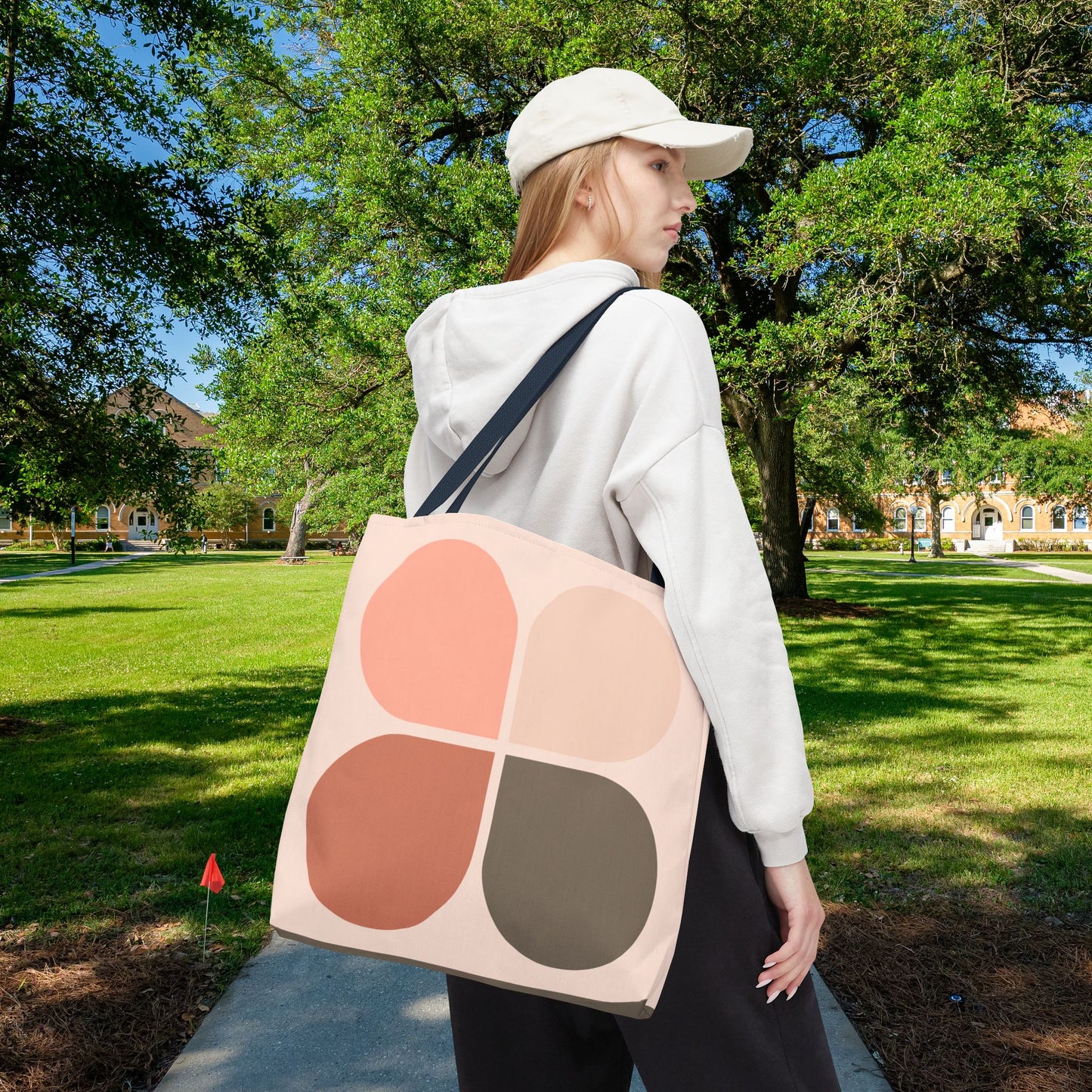 Mod-Boho Clover Tote Bag– 3 sizes | Playful. Modern. Lightweight.