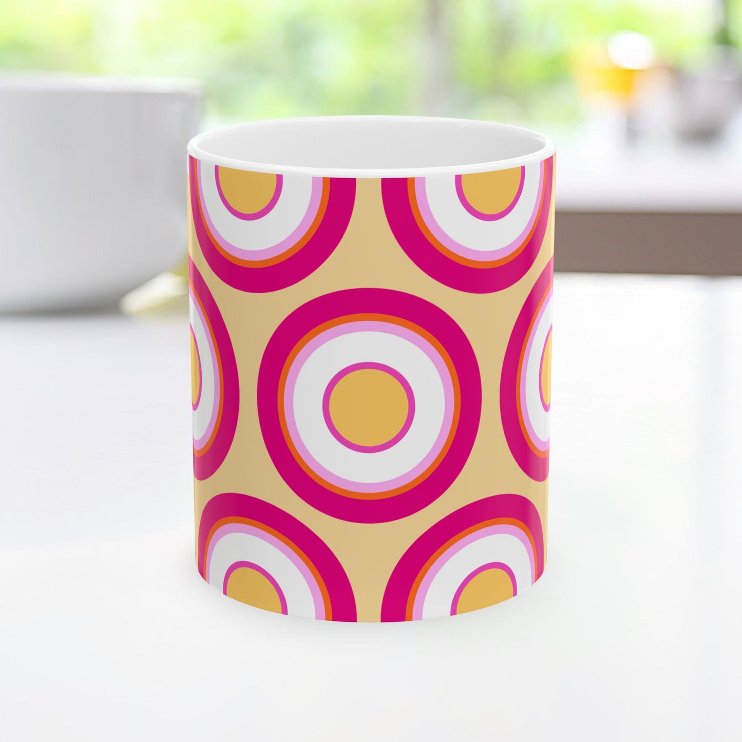 Geo Art Mug – Bold Color, Daily Joy