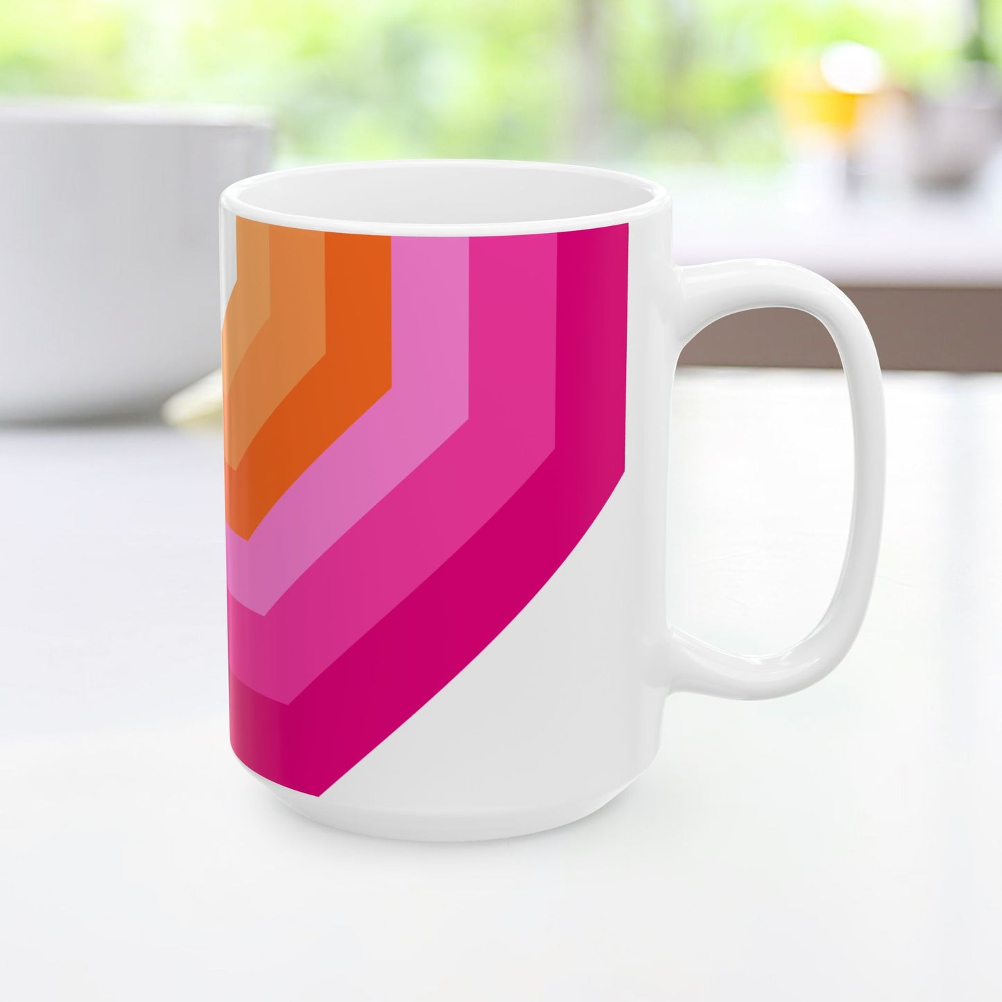 Geo Art Mug – Bold Color, Daily Joy