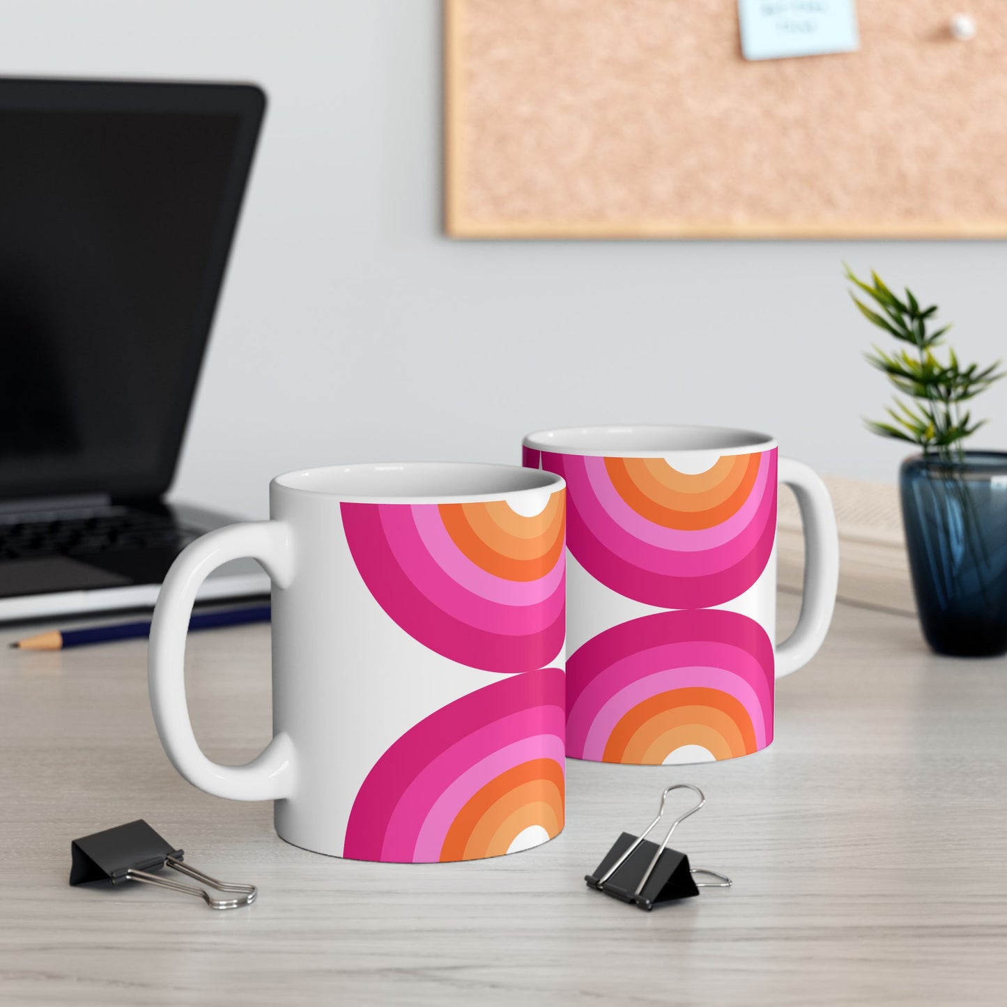 Geo Art Mug – Bold Color, Daily Joy