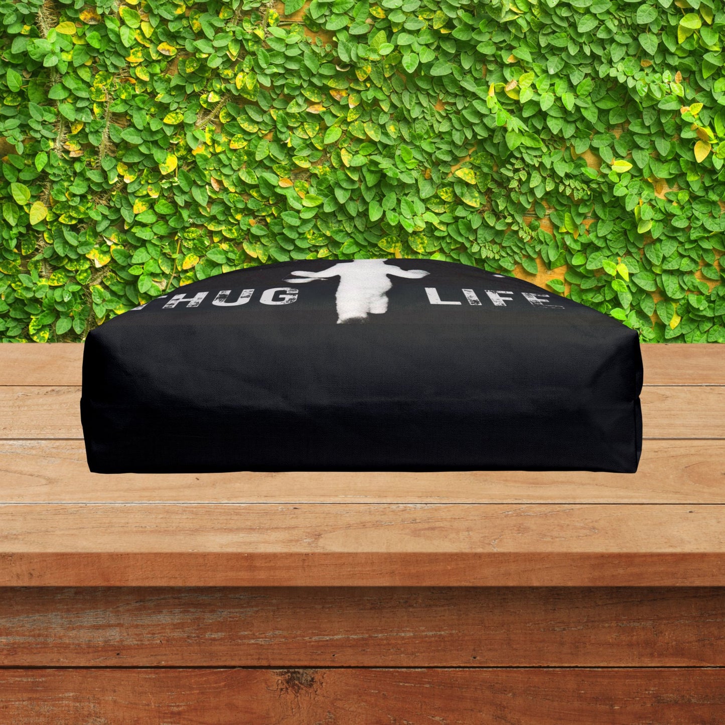 Thug Life Bunny XL Tote Bag | Fun Weekend Bag | Oversized Tote