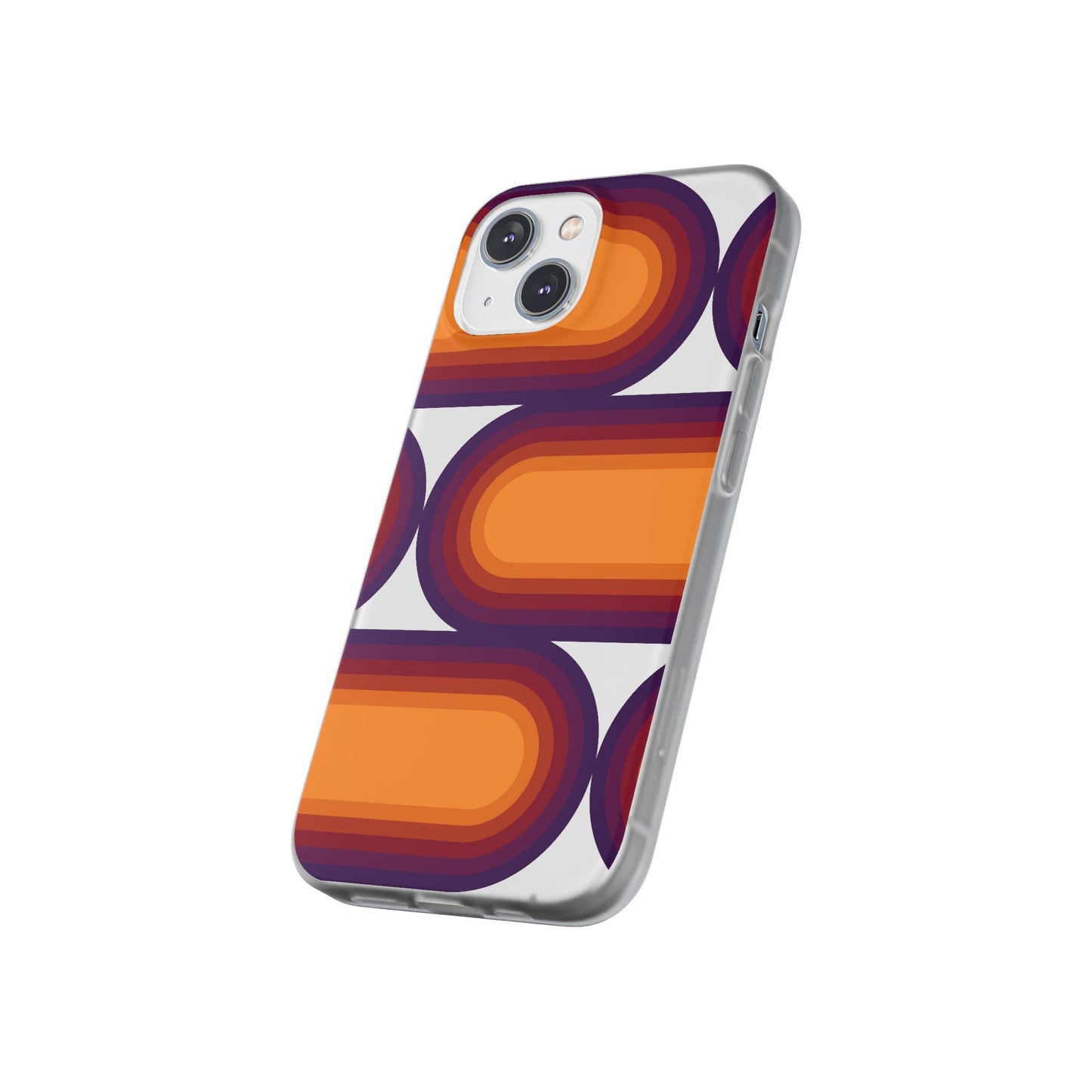 Stylish Geometric Phone Case, Flexible Phone Cover, Unique Modern Design, Perfect Gift, Trendy Accessory, Eco-Friendly Case