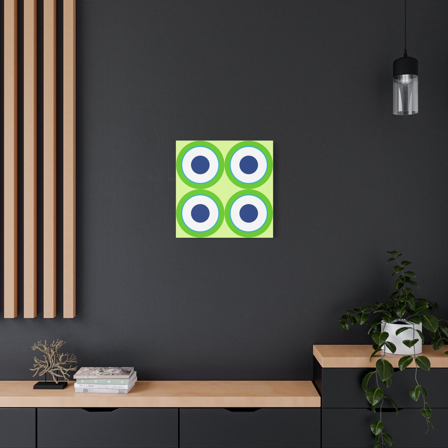 Modern Geometric Canvas Art | Bold Colors, Clean Lines, Creative Energy