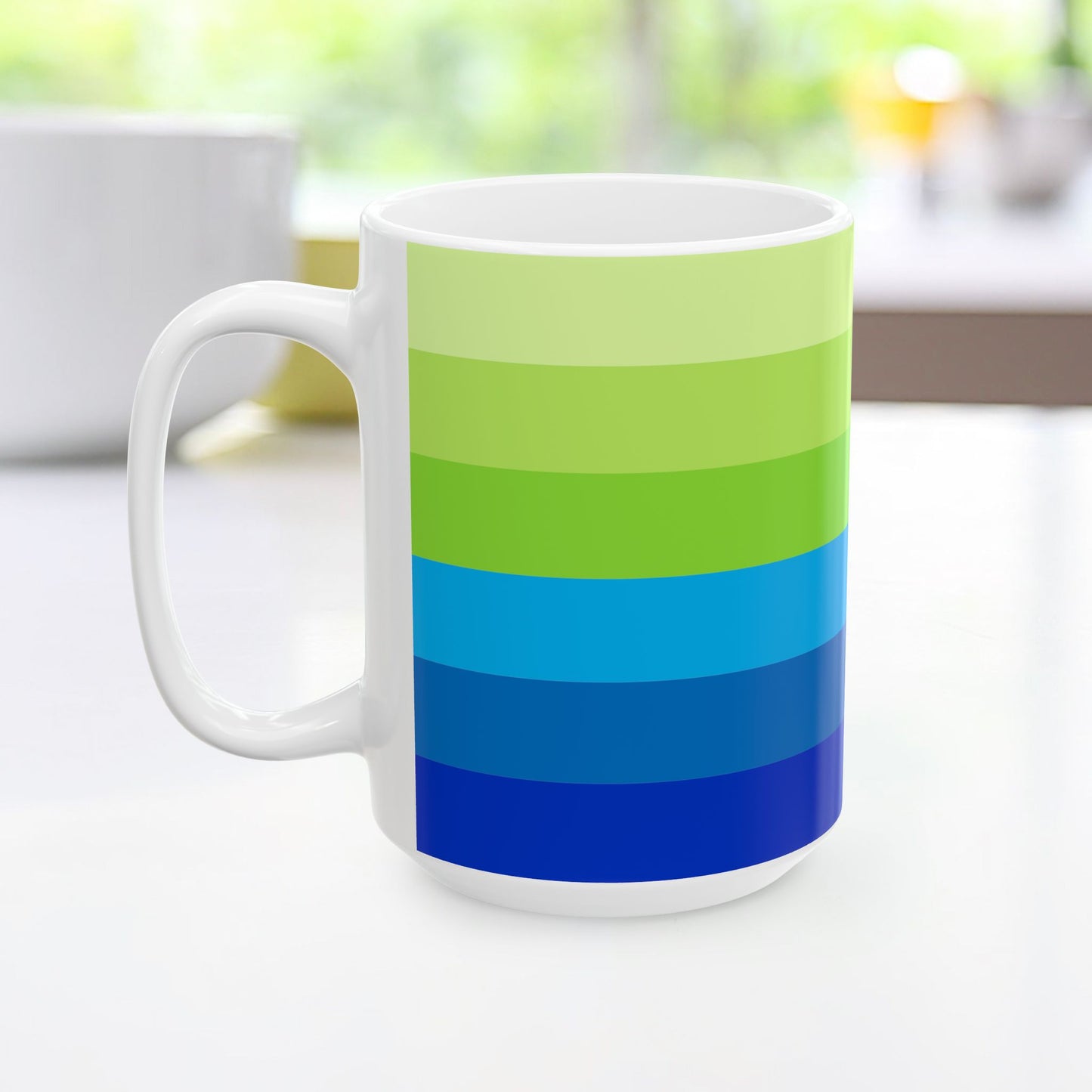 Geo Art Mug – Bold Color, Daily Joy