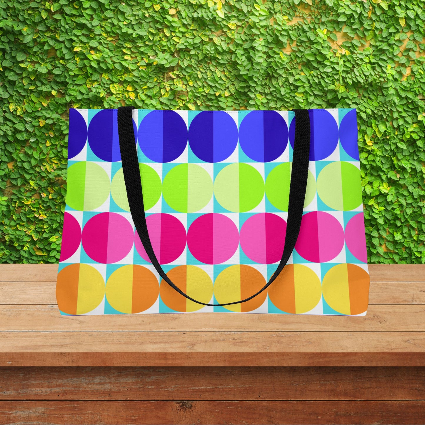Geometric Art XXI — XL Tote Bag | Carry-All