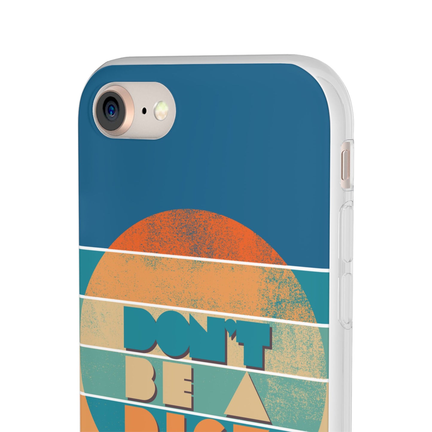 Phone Case - 'Don't Be a Dick' Retro 70s style