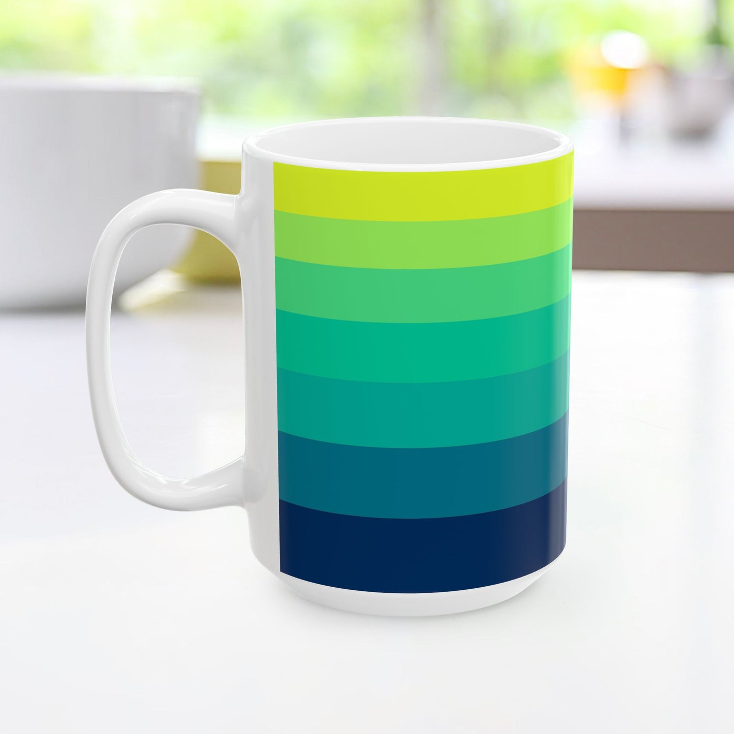 Geo Art Mug – Bold Color, Daily Joy