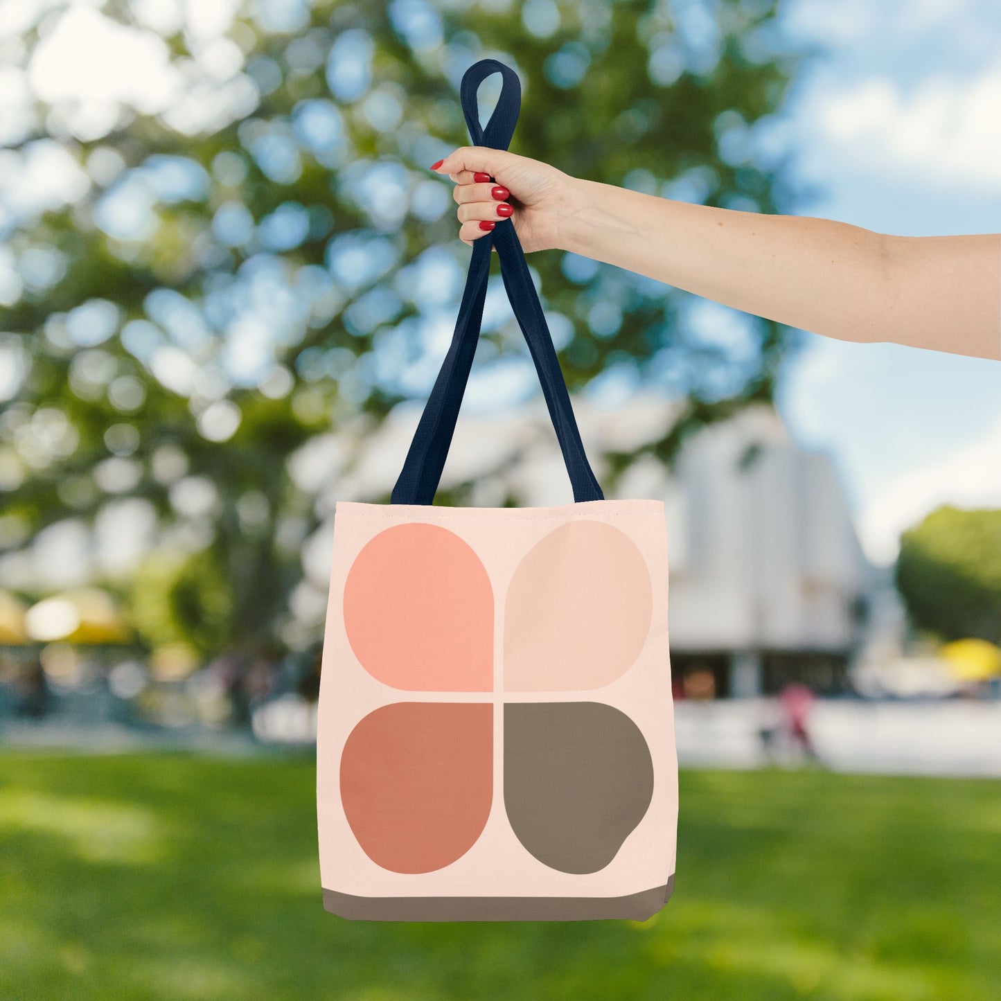 Mod-Boho Clover Tote Bag– 3 sizes | Playful. Modern. Lightweight.