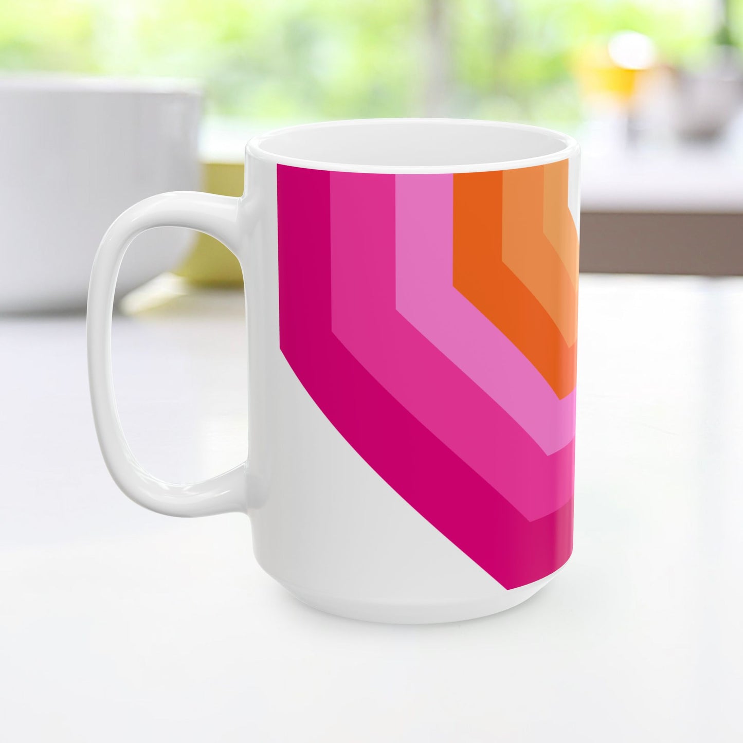 Geo Art Mug – Bold Color, Daily Joy