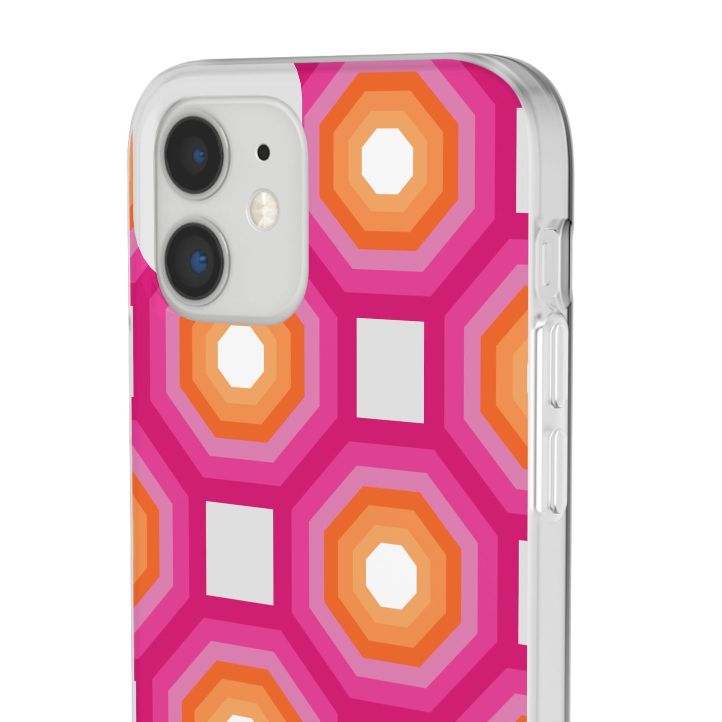Stylish Geometric Phone Case, Flexible Phone Cover, Unique Modern Design, Perfect Gift, Trendy Accessory, Eco-Friendly Case