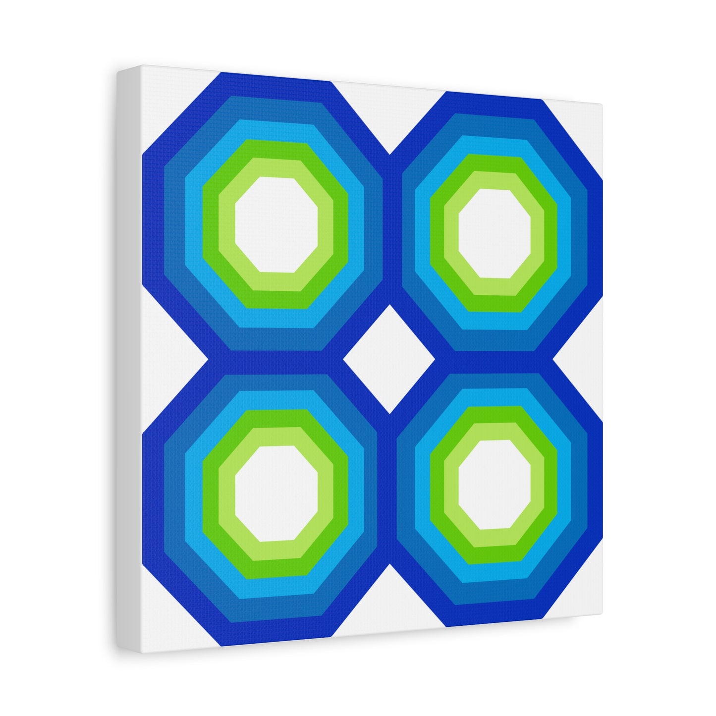 Modern Geometric Canvas Art | Bold Colors, Clean Lines, Creative Energy