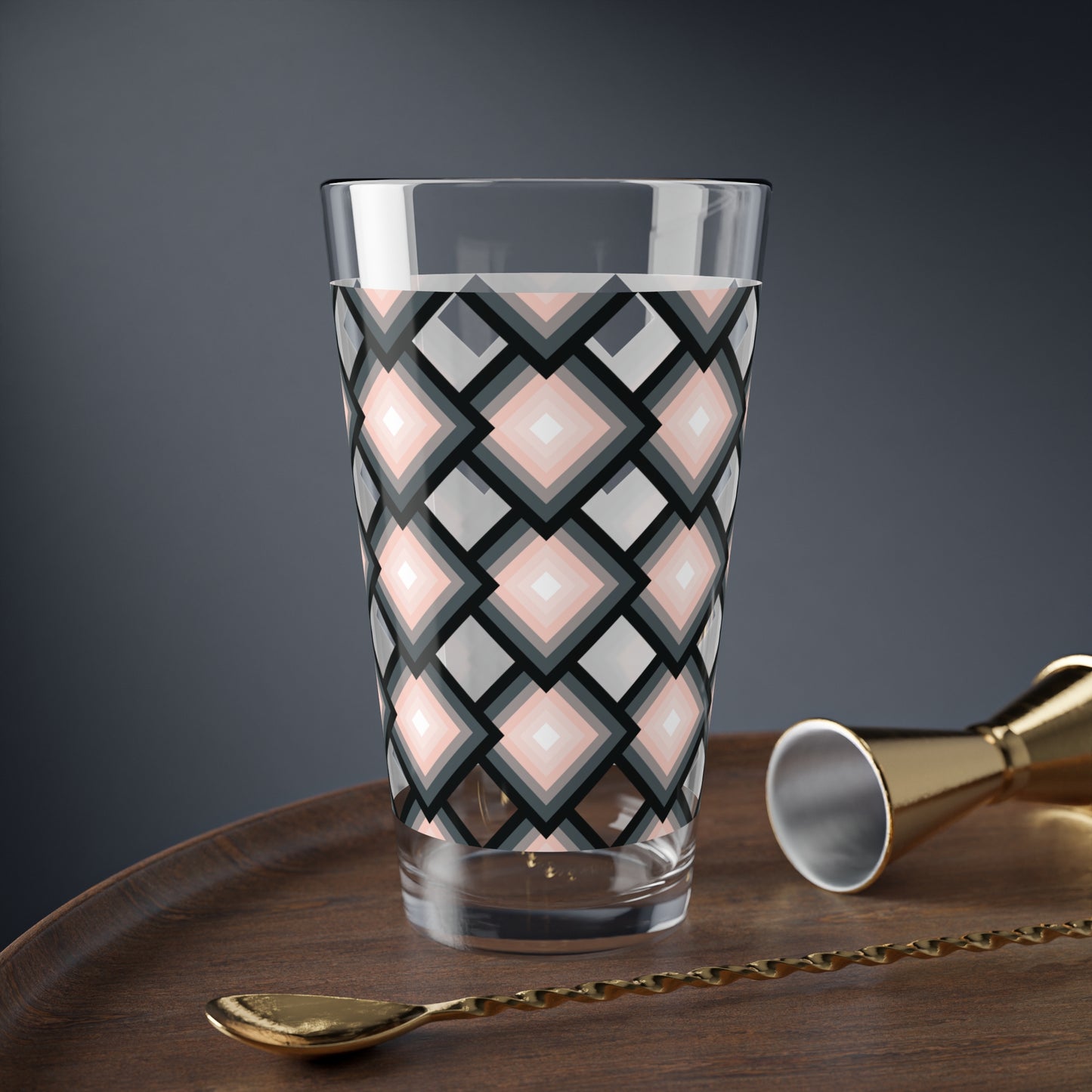 Colorful 16oz Glass – Made for Sippin', Shakin', and Showin' Off