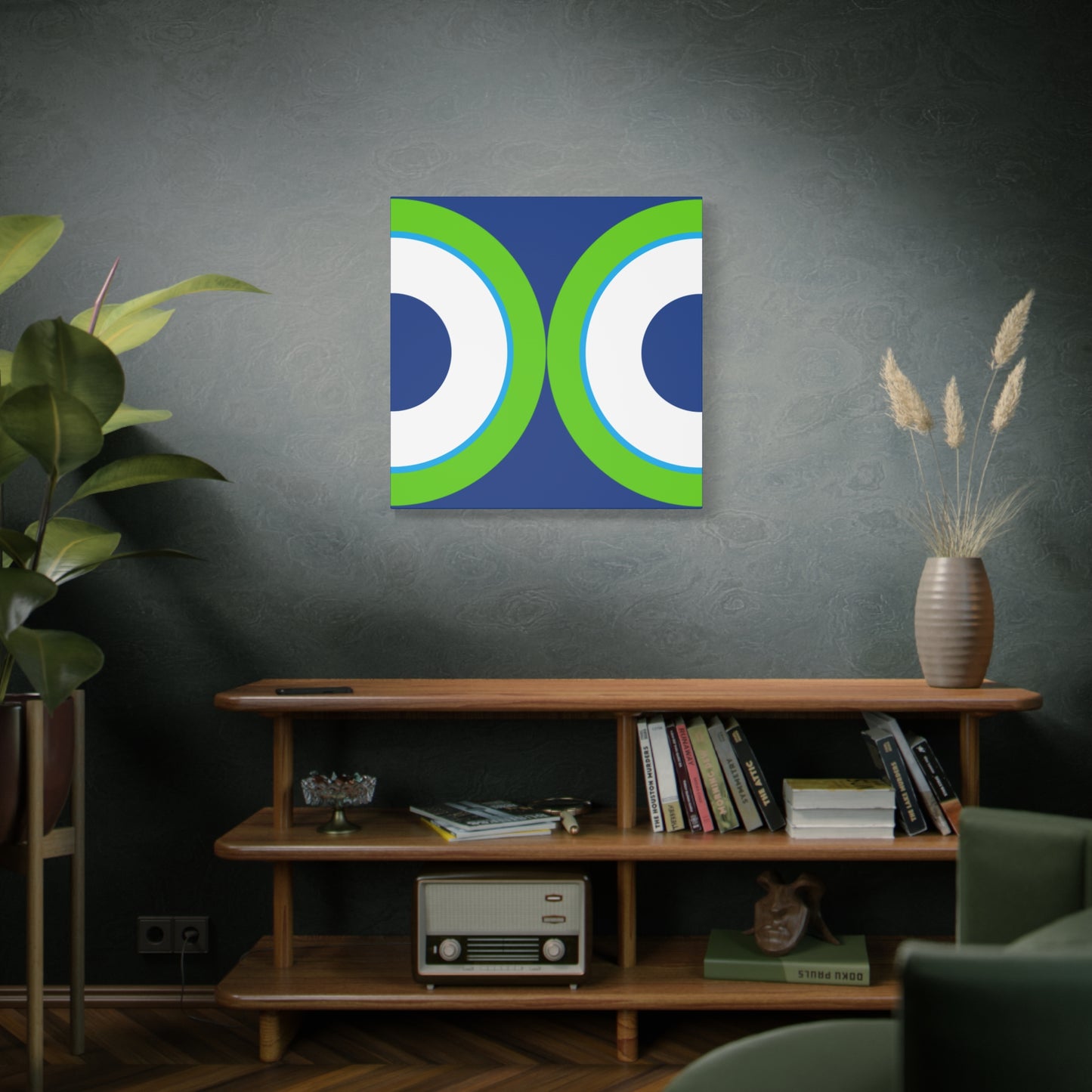 Modern Geometric Canvas Art | Bold Colors, Clean Lines, Creative Energy