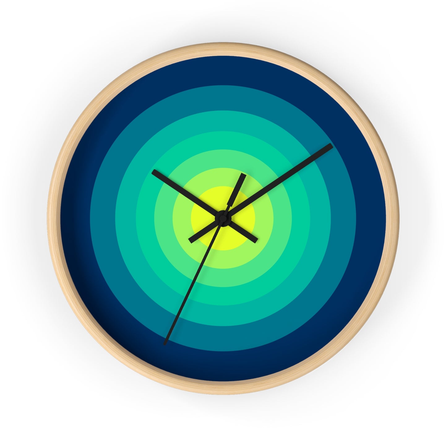 Geometric Art Wall Clock | Bold, Modern, and Right on Time