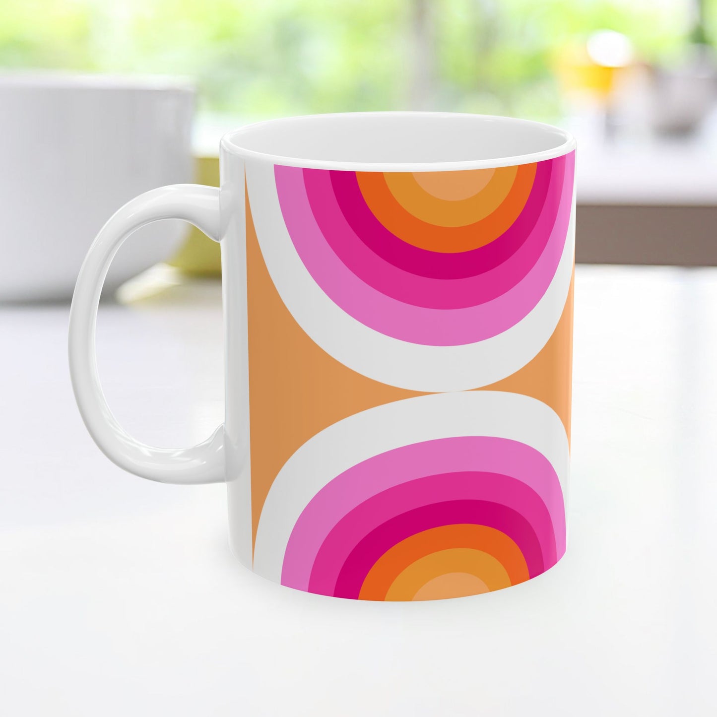 Geo Art Mug – Bold Color, Daily Joy