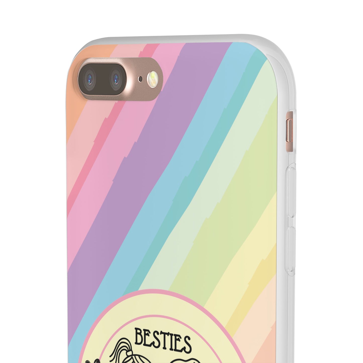 Phone Cases - Pastels Besties Ride or Die | "I'd Cut a Bitch for You"